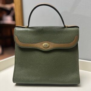 Dior Olive Green Leather Bag